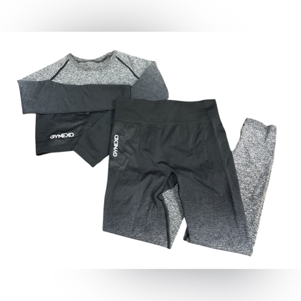 Exercise top and leggings